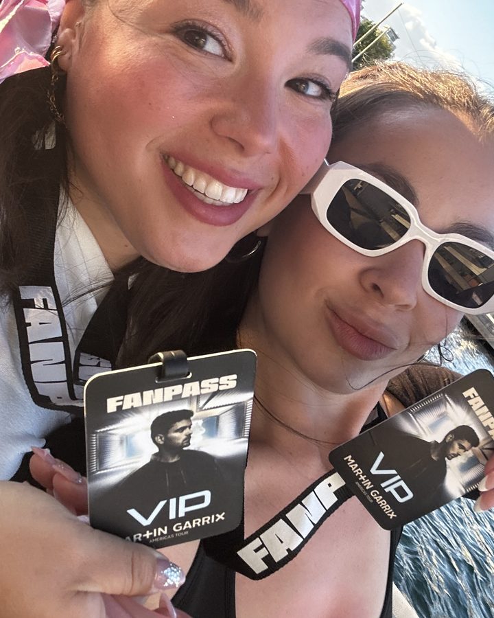Fanpass members with their VIP passes